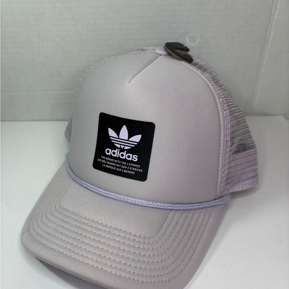 Adidas Lavender SnapBack Trucker Hat